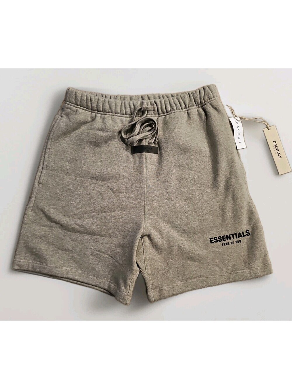 Essentials Dark Oatmeal Men Shorts Brand New with Tags Size Small (160)